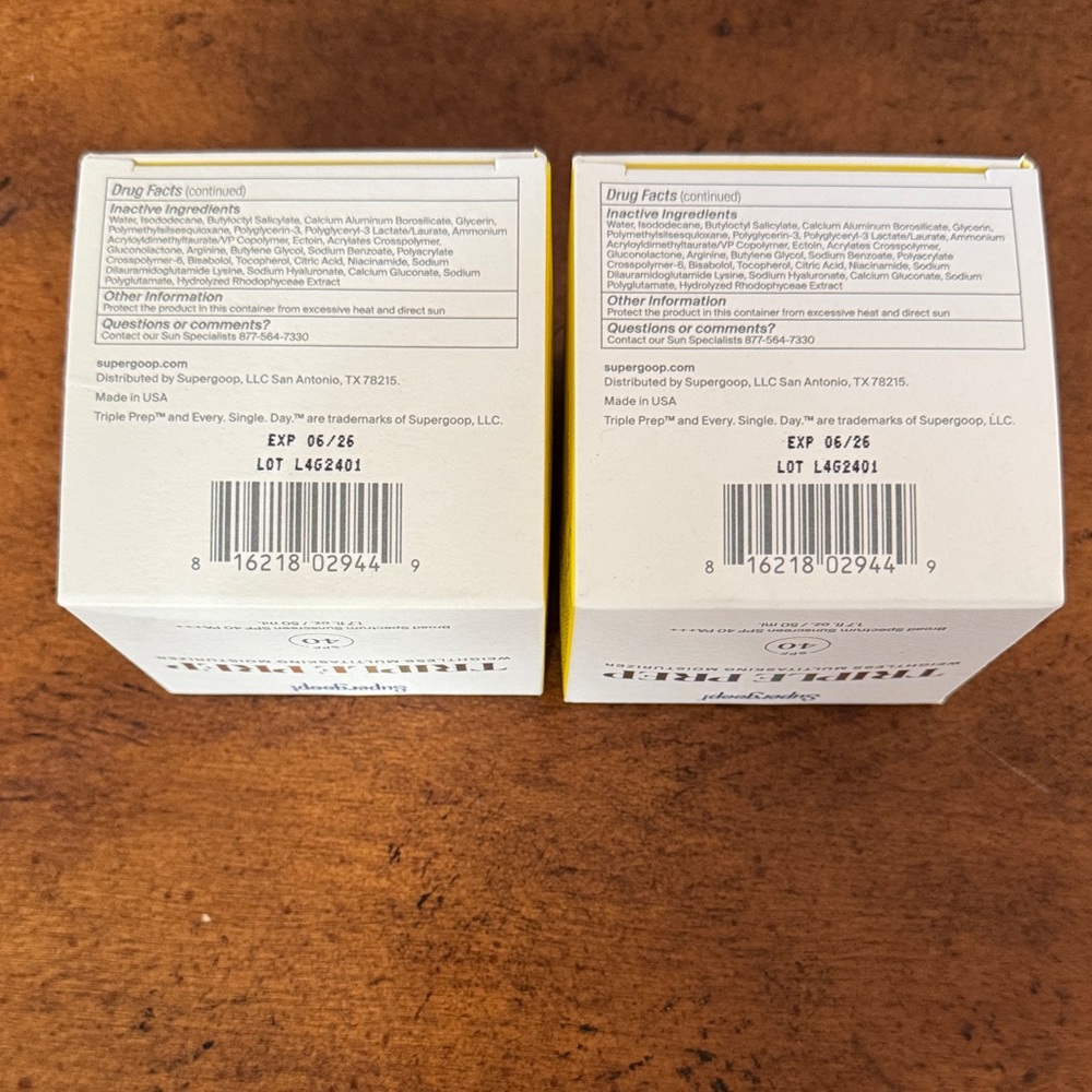 Supergoop! Triple Prep Weightless Multitasking Moisturizer SPF 40 — Set of 2 - Picture 5 of 8